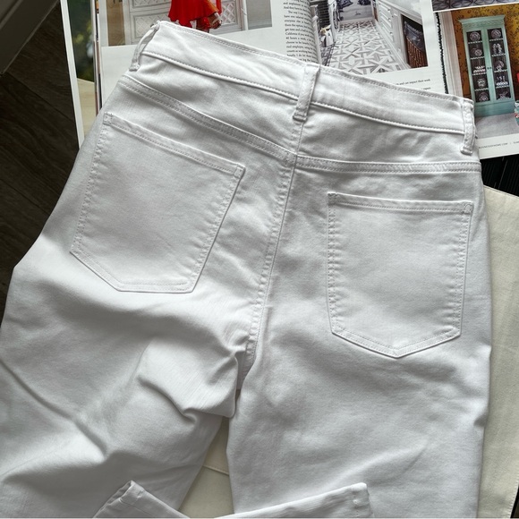 Boston Proper Newport High Rise Slim Straight Leg Jeans Size: 6 - Picture 10 of 15